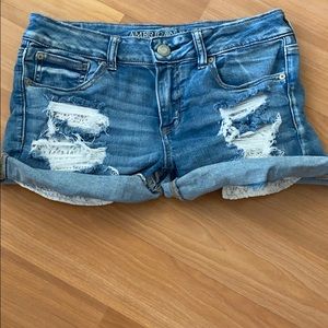 American eagle next level stretch shorts size 10
